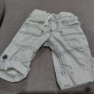 Striped Cargo Shorts